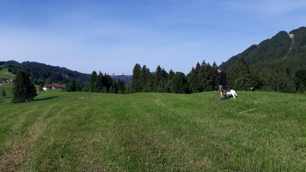 Ferienwohnung Gipfelsturmer Gunzesried Buitenkant foto